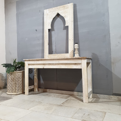 Handmade Indian Furniture Solid Hard Wood Carved Console table 150x40x80Cm Handmade Indian Furniture Solid Hard Wood Carved Console table 150x40x80Cm