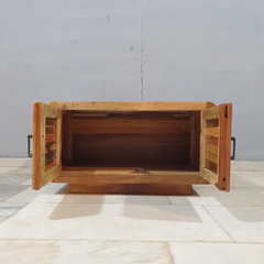 Indian Furniture Handmade Solid Wood Cabinet 2 Door Carved MultiColor 80x80x45Cm Indian Furniture Handmade Solid Wood Cabinet 2 Door Carved MultiColor 80x80x45Cm