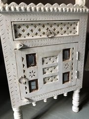 Damchiya Bridal Cabinet Left Open Whitewash 45x39x82 cm Damchiya Bridal Cabinet Left Open Whitewash 45x39x82 cm