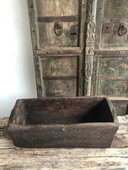 Wooden Box Carved XXL Moon 59x23x23 cm Wooden Box Carved XXL Moon 59x23x23 cm