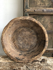Indian Wooden Parat Bowl Size M 30x30x7 cm Indian Wooden Parat Bowl Size M 30x30x7 cm