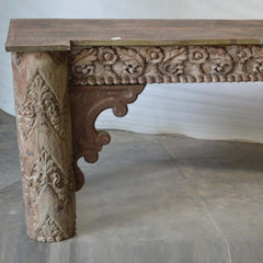 Antique Hand Carved Console Table 1.8M Antique Hand Carved Console Table 1.8M