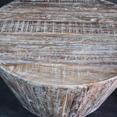 NIRVANA Reclaimed Round Coffee Table 90x90x46 cm NIRVANA Reclaimed Round Coffee Table 90x90x46 cm
