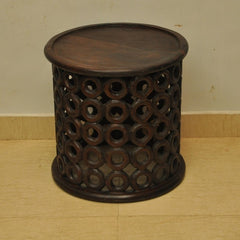 Bristol Carved Rings Round Coffee Table Bristol Carved Rings Round Coffee Table