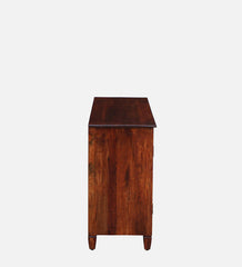 Rattan Elegance Series Sheesham Wood Sideboard in Scratch Resistant Honey Oak Rattan Elegance Series Sheesham Wood Sideboard in Scratch Resistant Honey Oak