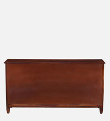 Rattan Elegance Series Sheesham Wood Sideboard in Scratch Resistant Honey Oak Rattan Elegance Series Sheesham Wood Sideboard in Scratch Resistant Honey Oak