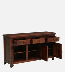 Sheesham Wood Sideboard in Scratch Resistant Honey Oak Finish Sheesham Wood Sideboard in Scratch Resistant Honey Oak Finish