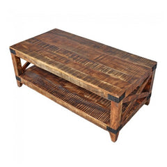 Metal Factory Solid wood Coffee Table Metal Factory Solid wood Coffee Table