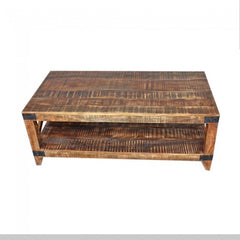 Metal Factory Solid wood Coffee Table Metal Factory Solid wood Coffee Table