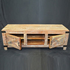 Metal Factory TV Unit White Metal Factory TV Unit White
