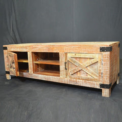 Metal Factory TV Unit White Metal Factory TV Unit White