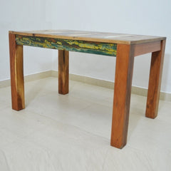 NIRVANA Reclaimed boat wood Dining Table 120x75x75 cm NIRVANA Reclaimed boat wood Dining Table 120x75x75 cm