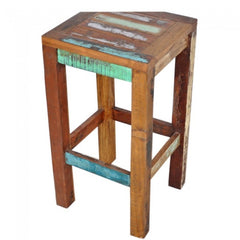 Nirvana Reclaimed Timber Boat wood Patio Bar Stool Nirvana Reclaimed Timber Boat wood Patio Bar Stool
