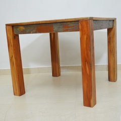 NIRVANA Reclaimed boat wood Dining Table 90x90x75 cm NIRVANA Reclaimed boat wood Dining Table 90x90x75 cm