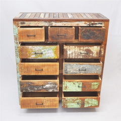 Nirvana Reclaimed timber Dresser Tallboy Chest of 11 drawers Nirvana Reclaimed timber Dresser Tallboy Chest of 11 drawers