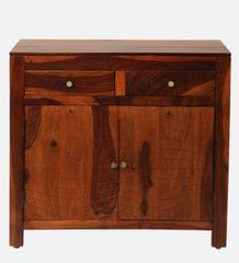 Sheesham Wood Sideboard in Scratch Resistant Honey Oak Finish Sheesham Wood Sideboard in Scratch Resistant Honey Oak Finish
