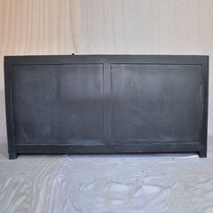 Bone inlay Black Floral Pattern Sideboard A Bone inlay Black Floral Pattern Sideboard A