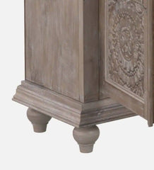 Solid Wood Sideboard In Scratch Resistant White Distress Finish Solid Wood Sideboard In Scratch Resistant White Distress Finish