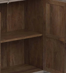 Solid Wood Sideboard In Scratch Resistant White Distress Finish Solid Wood Sideboard In Scratch Resistant White Distress Finish