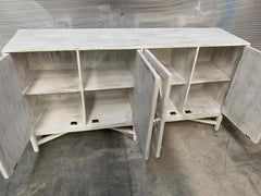 Solid Wood Hand Carved Large Sideboard White 180 cm Solid Wood Hand Carved Large Sideboard White 180 cm