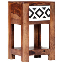 Indian Sheesham Wood Bedside Table 46