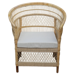 Cane Studio Wicker Rattan Bamboo Cane Chair CSTCH008