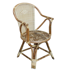 Cane Studio Wicker Rattan Bamboo Cane Chair CSTCH049