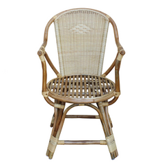 Cane Studio Wicker Rattan Bamboo Cane Chair CSTCH049