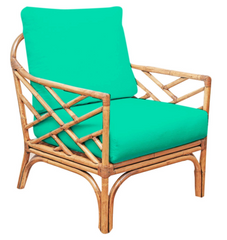 Cane Studio Wicker Rattan Bamboo Cane Chair CSTCH048