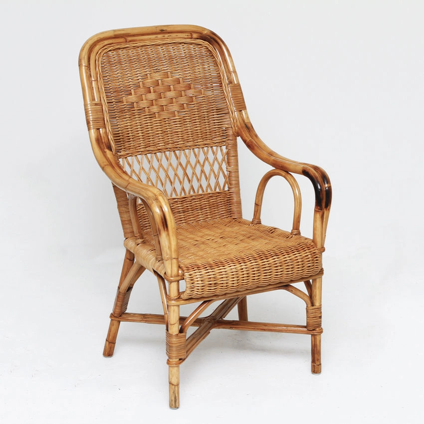 Cane Studio Wicker Rattan Bamboo Cane Chair CSTCH030