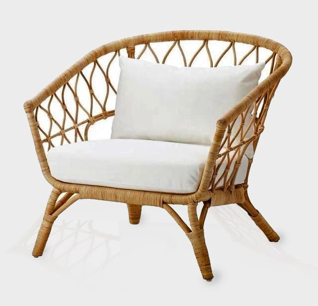 Cane Studio Wicker Rattan Bamboo Cane Chair CSTCH010