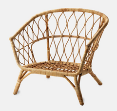 Cane Studio Wicker Rattan Bamboo Cane Chair CSTCH010