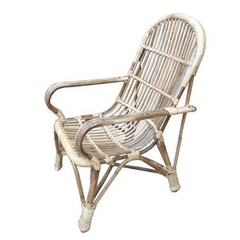 Cane Studio Wicker Rattan Bamboo Cane Chair CSTCH053