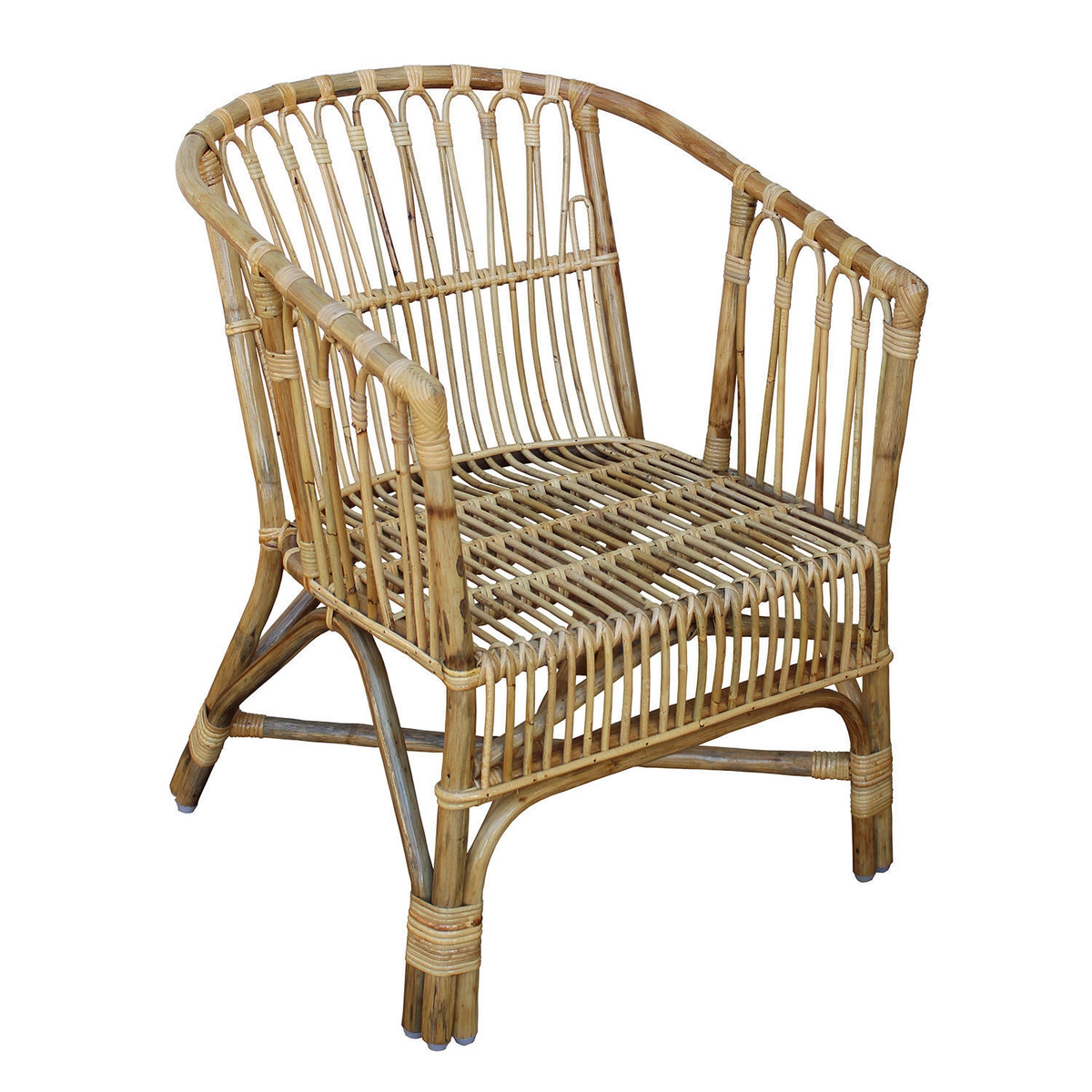 Cane Studio Wicker Rattan Bamboo Cane Chair CSTCH025