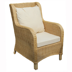 Cane Studio Wicker Rattan Bamboo Cane Chair CSTCH036