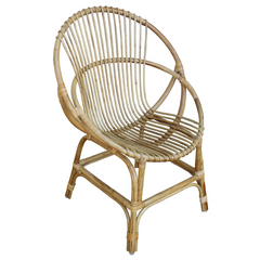 Cane Studio Wicker Rattan Bamboo Cane Chair CSTCH022