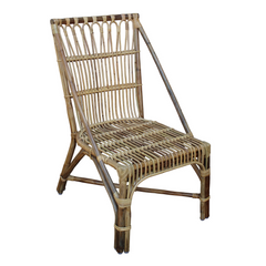 Cane Studio Wicker Rattan Bamboo Cane Chair CSTCH024