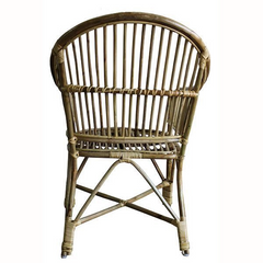 Cane Studio Wicker Rattan Bamboo Cane Chair CSTCH042