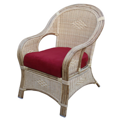 Cane Studio Wicker Rattan Bamboo Cane Chair CSTCH017