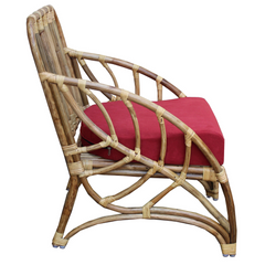 Cane Studio Wicker Rattan Bamboo Cane Chair CSTCH021