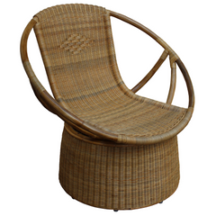 Cane Studio Wicker Rattan Bamboo Cane Chair CSTCH023