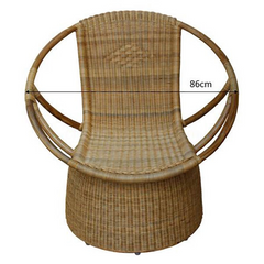 Cane Studio Wicker Rattan Bamboo Cane Chair CSTCH023