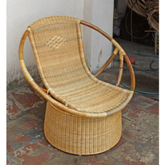 Cane Studio Wicker Rattan Bamboo Cane Chair CSTCH023