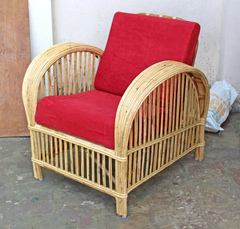 Cane Studio Wicker Rattan Bamboo Cane Chair CSTCH027