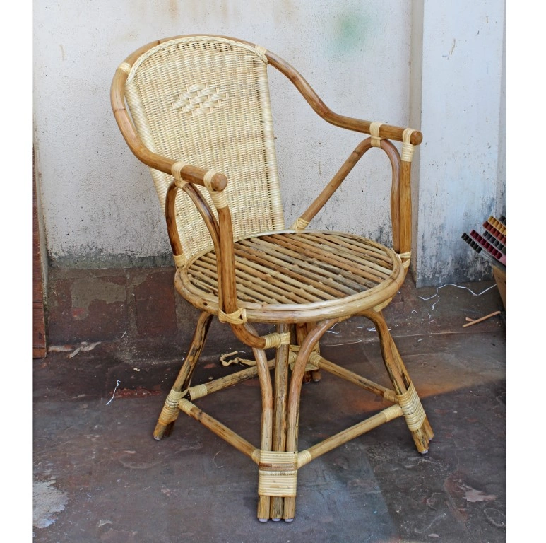 Cane Studio Wicker Rattan Bamboo Cane Chair CSTCH049