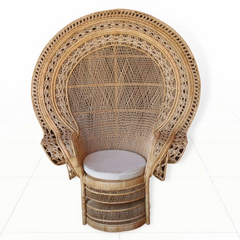 Cane Studio Wicker Rattan Bamboo Cane Chair CSTCH006