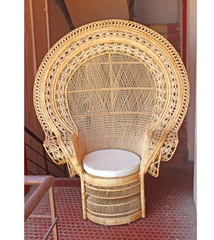 Cane Studio Wicker Rattan Bamboo Cane Chair CSTCH006