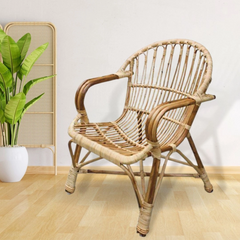 Cane Studio Wicker Rattan Bamboo Cane Chair CSTCH044