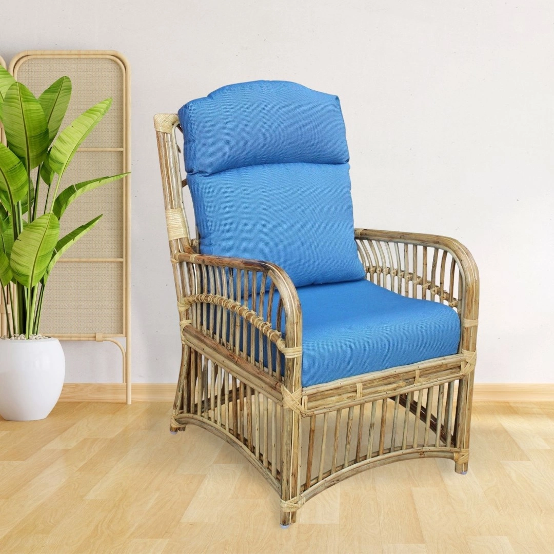 Cane Studio Wicker Rattan Bamboo Cane Chair CSTCH046