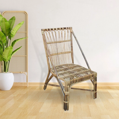 Cane Studio Wicker Rattan Bamboo Cane Chair CSTCH024